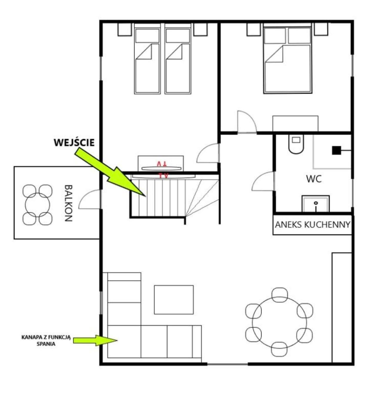 Apartamenty Na Blichu - Noclegi Energylandia ザトル エクステリア 写真